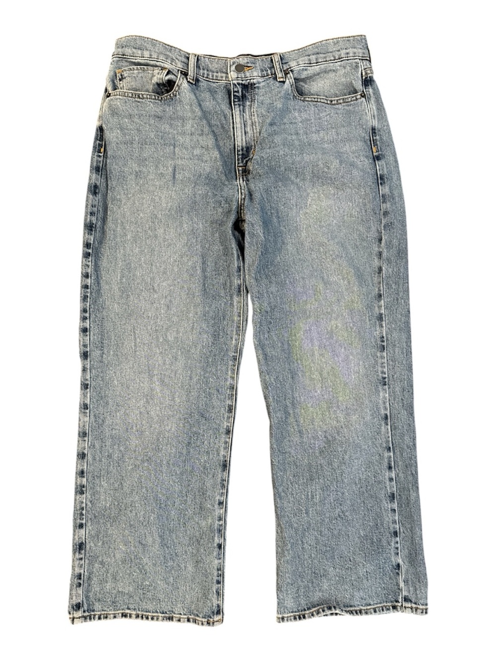 Nordstrom Womens Size 32 High Rise Straight Leg Jeans Light Wash Denim keg. $129